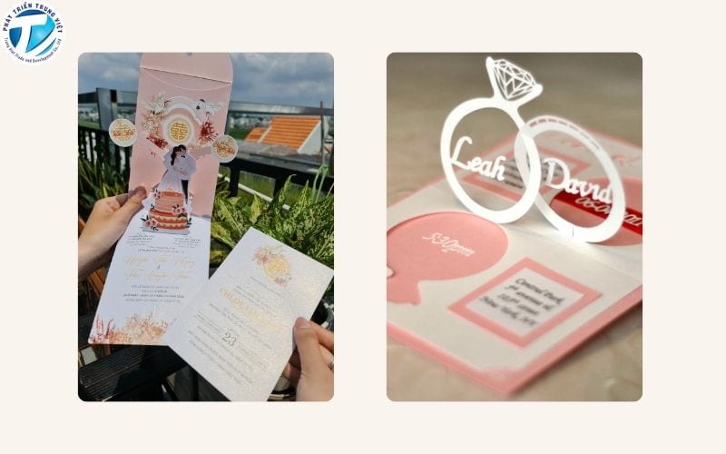Thiệp cưới Pop-Up
